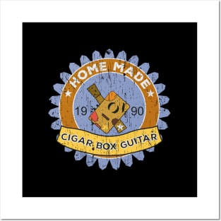 Home Made Cigar Box Guitar Posters and Art